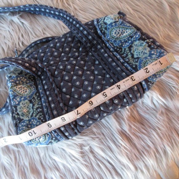 Vera Bradley Navy Floral Shoulder Bag - Picture 7 of 10